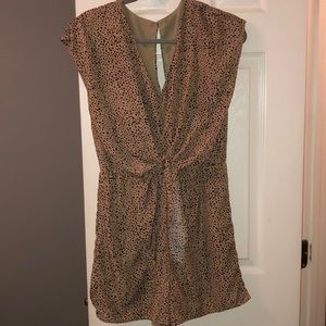 Leopard print romper!